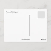 Florence Nightingale Briefkaart (Achterkant)