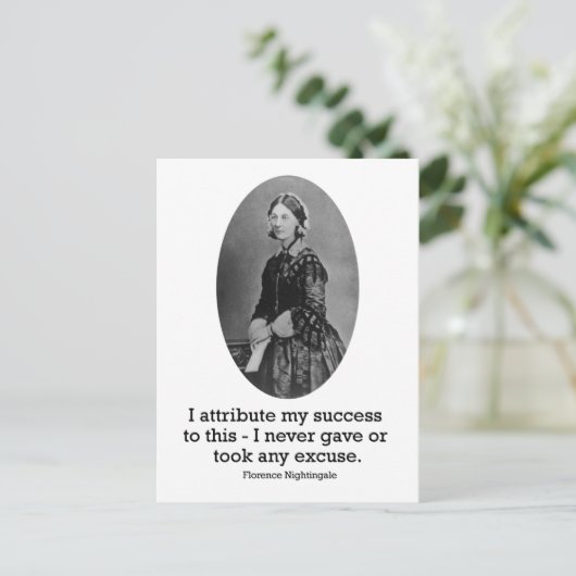 Florence Nightingale Briefkaart (Staand voorkant)