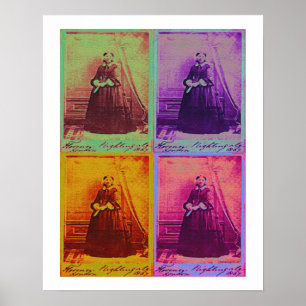 Florence Nightingale Colors Poster Print