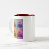 Florence Nightingale Colors Tweekleurige Koffiemok (Voorkant links)