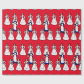 Florence Nightingale en Clara Barton Gift Wrap Cadeaupapier (Vlak)