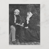Florence Nightingale en de Heer Harry Verney Briefkaart (Voorkant)