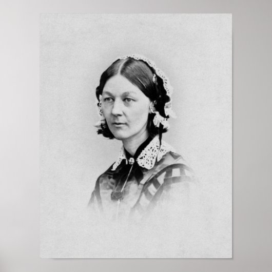 Florence Nightingale - Founder Of Modern Nursing Poster (Voorkant)