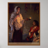 Florence Nightingale Lady met de lamp Poster (Voorkant)