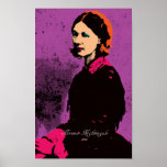 Florence Nightingale met Pop Art Poster<br><div class="desc">Florence Nightingale met Pop Art. Toekenning aan en beroemde mensen 3. Deze keer is onze grote zuster - Florence Nightingale. Laat uw opmerkingen en uw review vrij. Je feedback is belangrijk.</div>