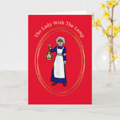 Florence Nightingale Neurses Day Card Kaart (Gele Bloem)