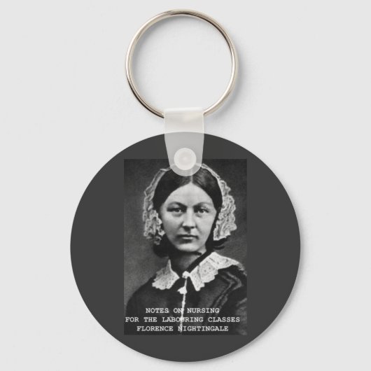 Florence Nightingale:notities over vernedering Sleutelhanger (Voorkant)