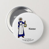Florence Nightingale Nurse Button (Voorkant /achterkant)