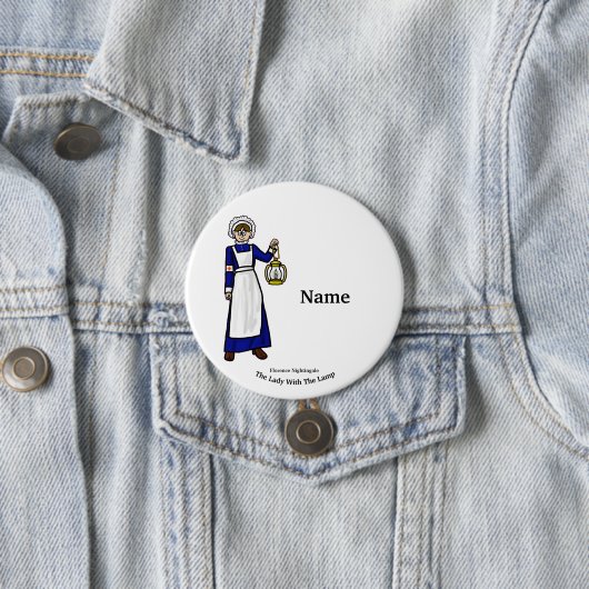 Florence Nightingale Nurse Button (In situ)