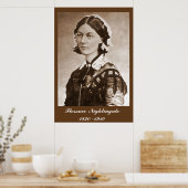 Florence Nightingale Nurse Poster (Keuken)