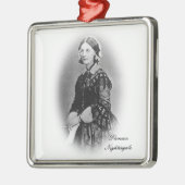 Florence Nightingale-Nursing Afstuderen+personalis Metalen Ornament (Links)