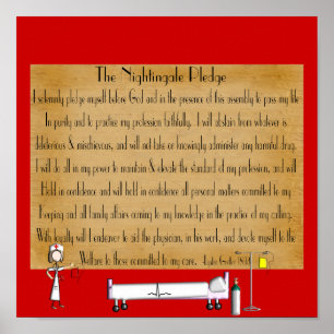 Florence Nightingale Pledge Poster