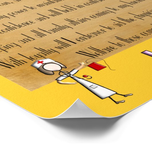 Florence Nightingale Pledge Poster (Hoek)