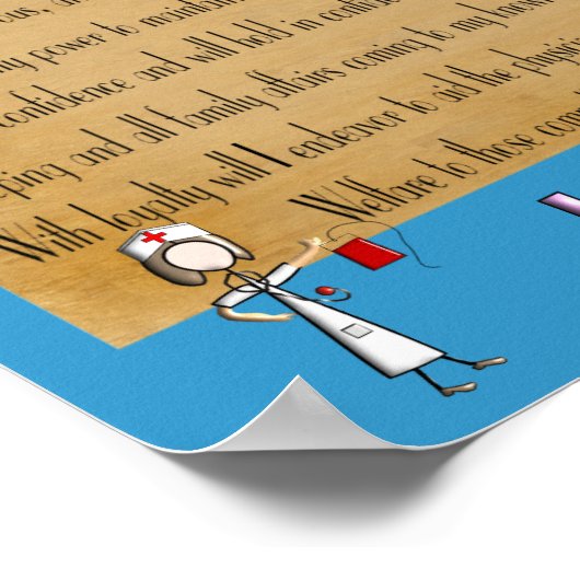 Florence Nightingale Pledge Poster (Hoek)