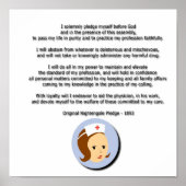 Florence Nightingale Pledge Poster (Voorkant)