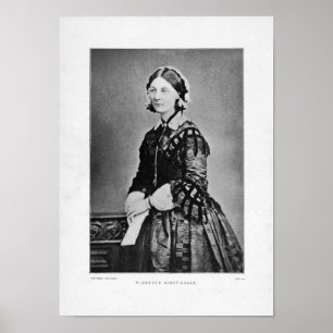 Florence Nightingale Portret Poster