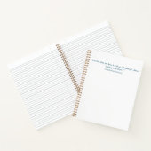 Florence Nightingale Quote Hardcover Notitieboek (Binnen)