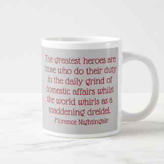 Florence Nightingale Quote Mok, de grootste helden Grote Koffiekop