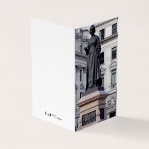 Florence Nightingale Standbeeld Londen Kaart