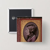 Florence Nightingale Vierkante Button 5,1 Cm (Voorkant /achterkant)