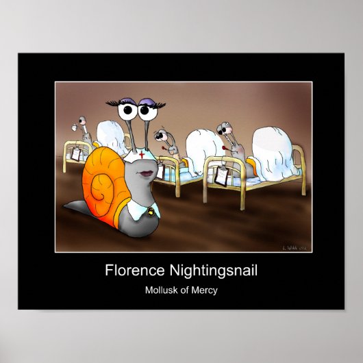 Florence Nightingsnagel Poster (Voorkant)