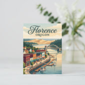 Florence, Oregon Briefkaart (Staand voorkant)