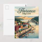 Florence, Oregon Briefkaart (Voorkant / Achterkant)