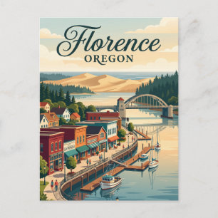 Florence, Oregon Briefkaart