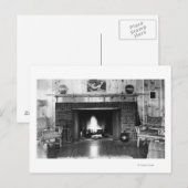 Florence, Oregon Hotel Regan Lobby Uitzicht Briefkaart (Voorkant / Achterkant)