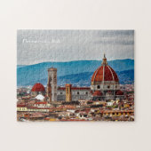 Florence, oud stadslandschap Italië skyline Legpuzzel (Horizontaal)