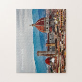 Florence, oud stadslandschap Italië skyline Legpuzzel (Verticaal)