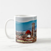 Florence, oude stad, Italiaanse skyline Koffiemok (Links)
