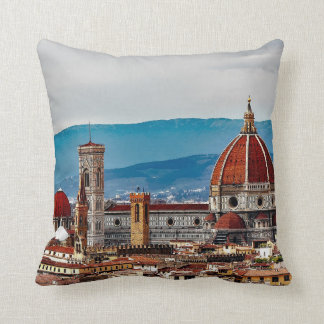 Florence, oude stad, Italiaanse skyline Kussen