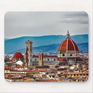 Florence, oude stad, Italiaanse skyline Muismat
