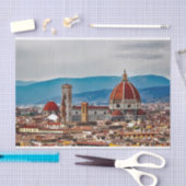 Florence, oude stad, Italiaanse skyline Tissuepapier (Craft)