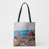 Florence, oude stad, Italiaanse skyline Tote Bag (Voorkant)