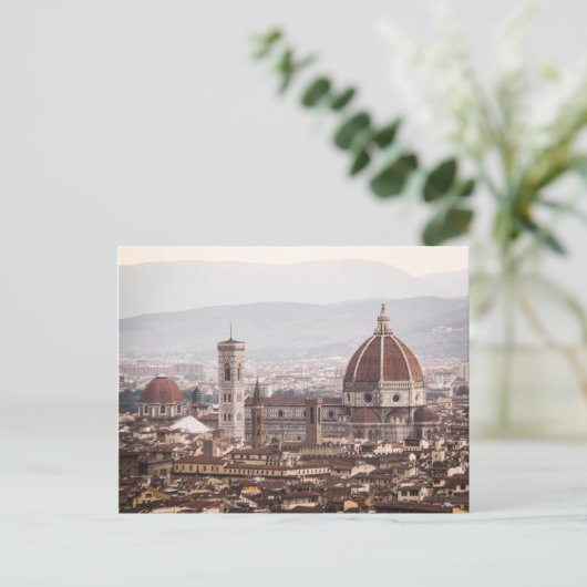 Florence Overlook Briefkaart (Staand voorkant)