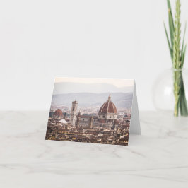 Florence Overlook Note Card Bedankkaart