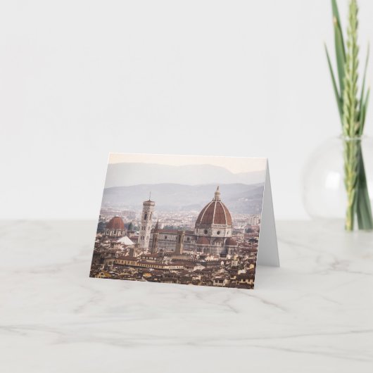 Florence Overlook Note Card Bedankkaart (Voorkant)