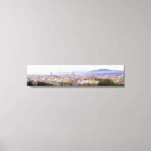 Florence Panoramic Wrapped Canvas Afdruk