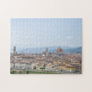 Florence panoramisch uitzicht puzzel