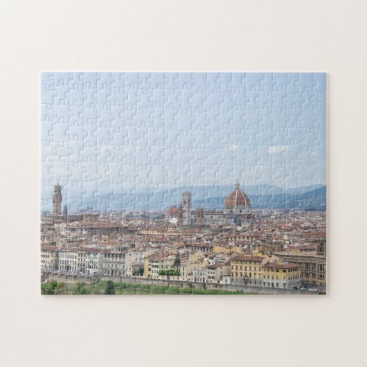 Florence panoramisch uitzicht puzzel (Horizontaal)