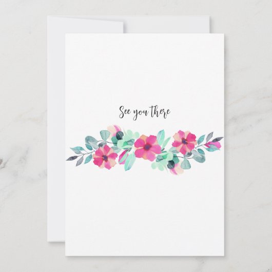 Florence Party of Nursing School Afstuderen Kaart (Achterkant)