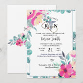 Florence Party of Nursing School Afstuderen Kaart (Voorkant / Achterkant)