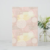 Florence patroon 2 briefpapier (Staand voorkant)