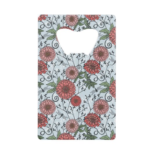 Florence patroon 3 creditkaart flessenopener (Voorkant)