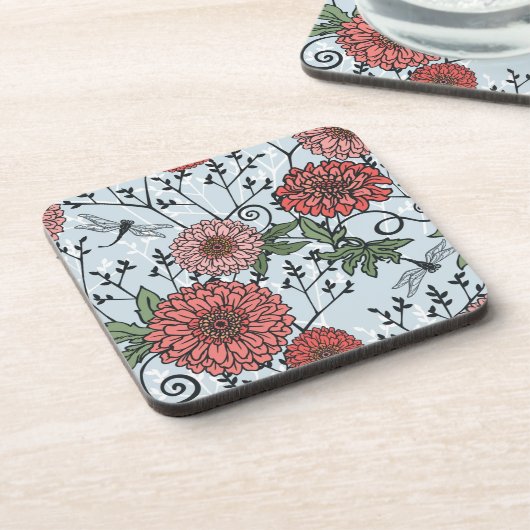 Florence patroon 3 drankjes onderzetter (Linkerzijde)