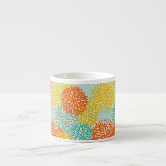 Florence patroon 3 espresso kop (Voorkant)