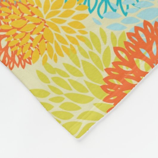 Florence patroon 3 fleece deken (Hoek)