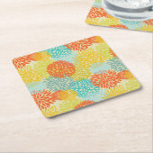 Florence patroon 3 kartonnen onderzetters (Schuin)